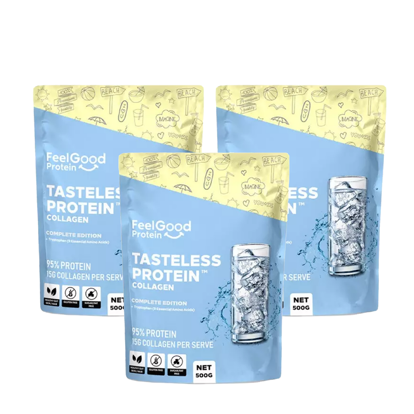 Feel Good Tasteless Collagen 3 Month Subscription