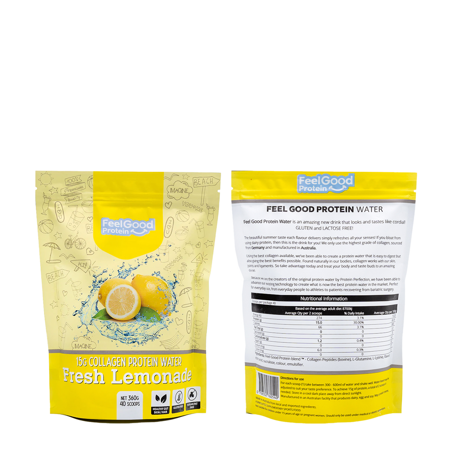 Feel Good Collagen Protein Water