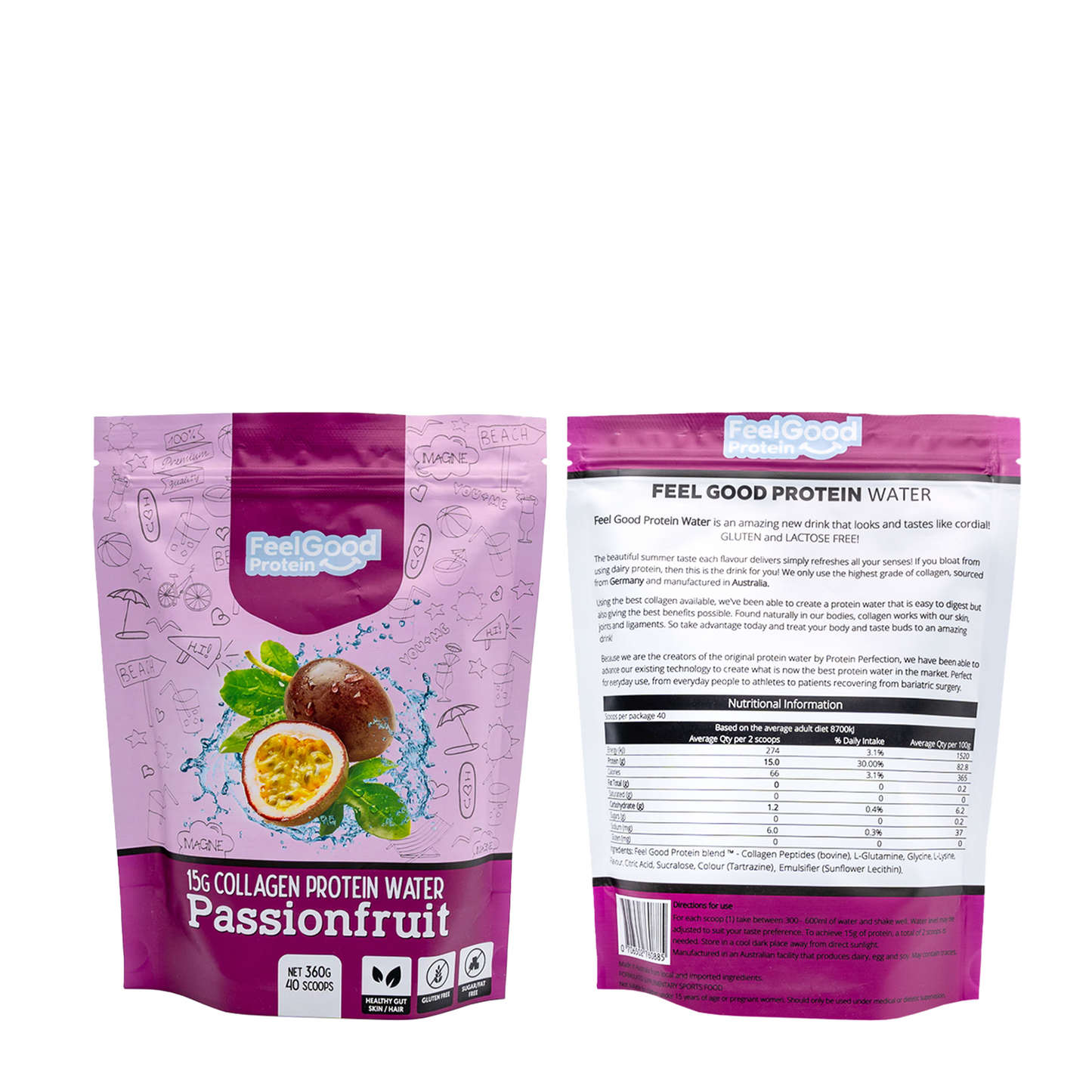 Feel Good Collagen Protein Water