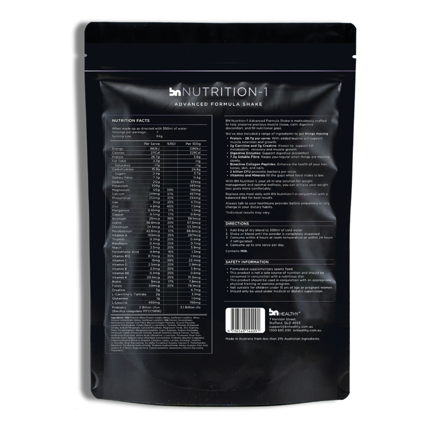 BN Nutrition-1 - Advanced Formula