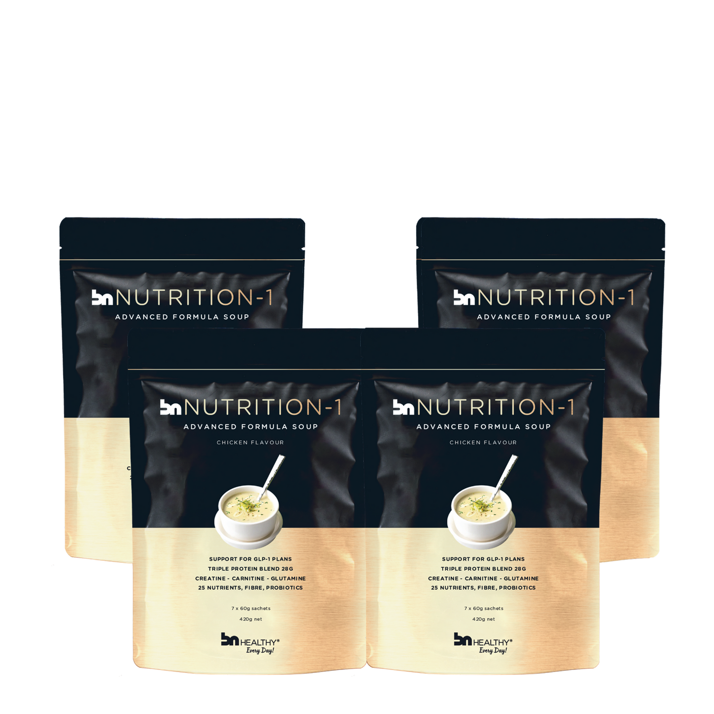 BN Nutrition-1 - Advanced Formula 1 Month Subscription 4 Bags