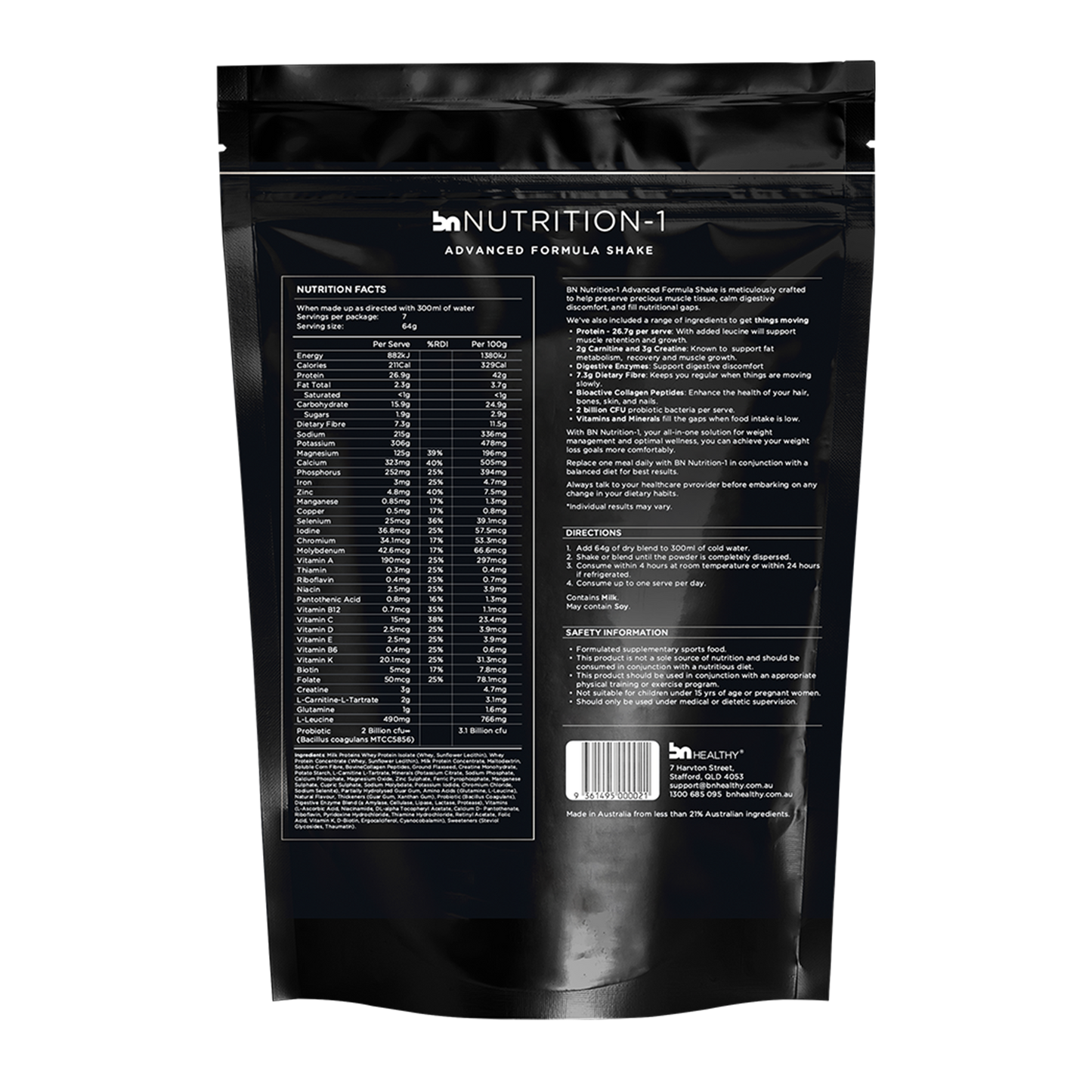 BN Nutrition-1 - Advanced Formula