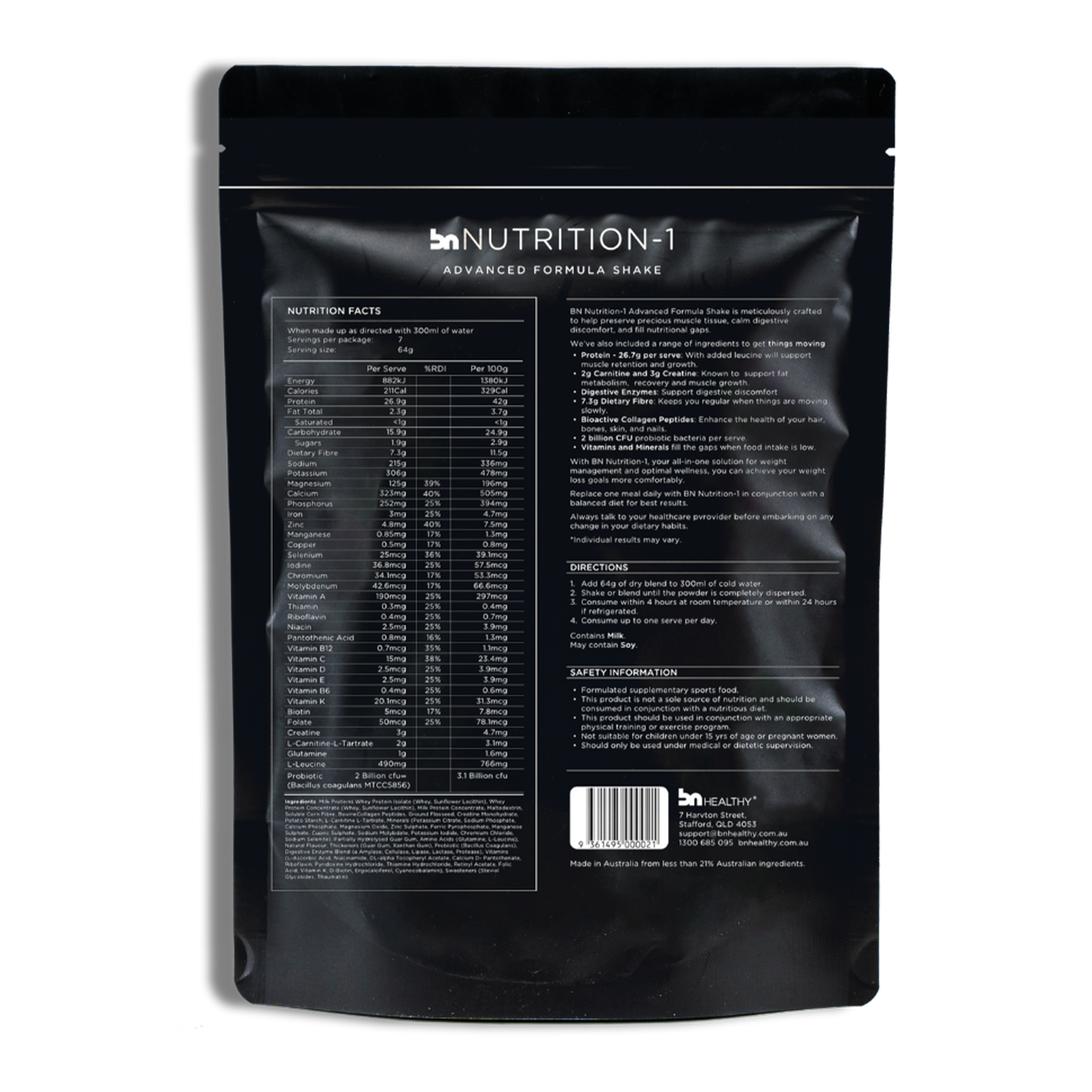 BN Nutrition-1 - Advanced Formula