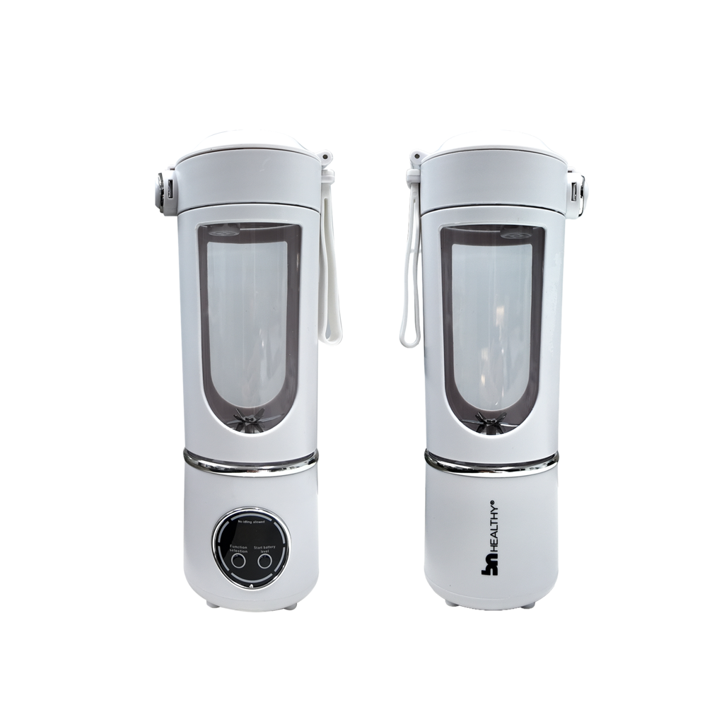 Portable Power Blender Bottle Front and Back