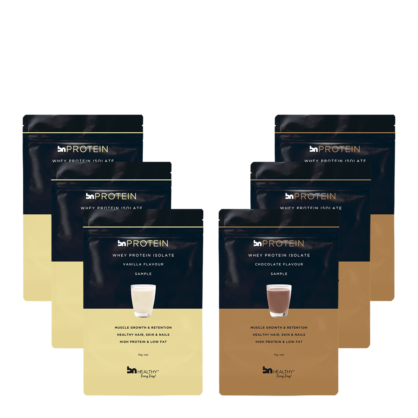 BN Protein - Flavoured WPI Powder Trial Pack