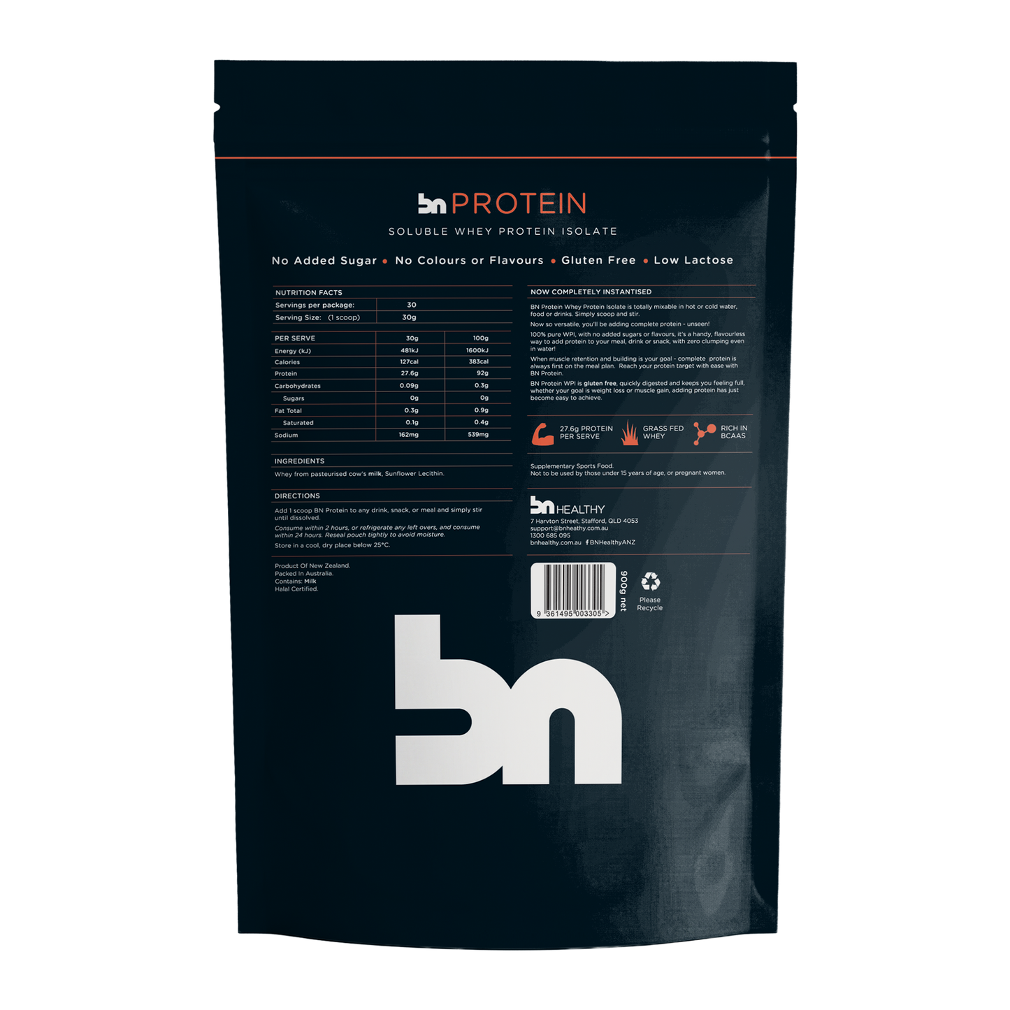 BN Protein - Whey Protein Isolate Powder