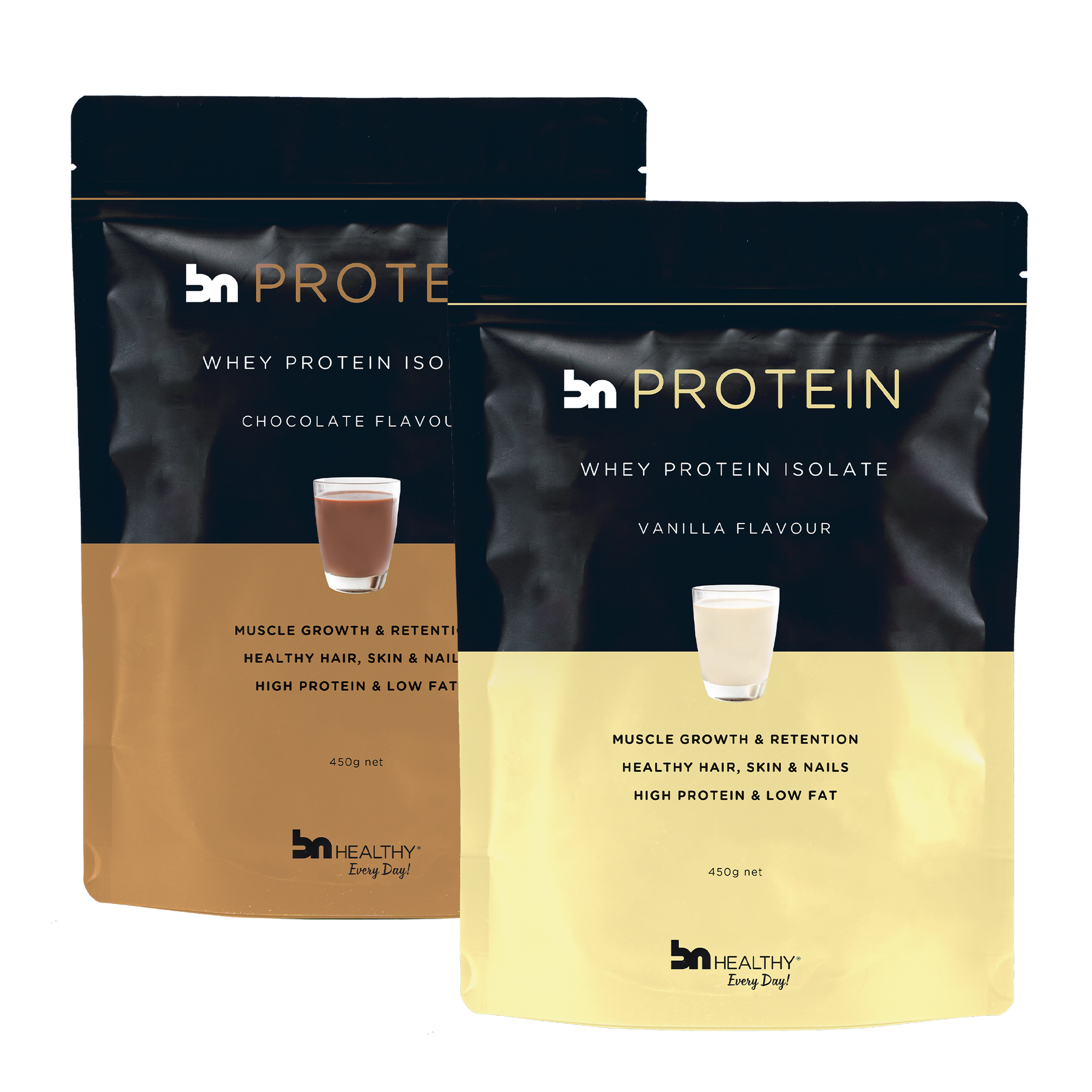 whey protein isolate-chocolate-vanilla