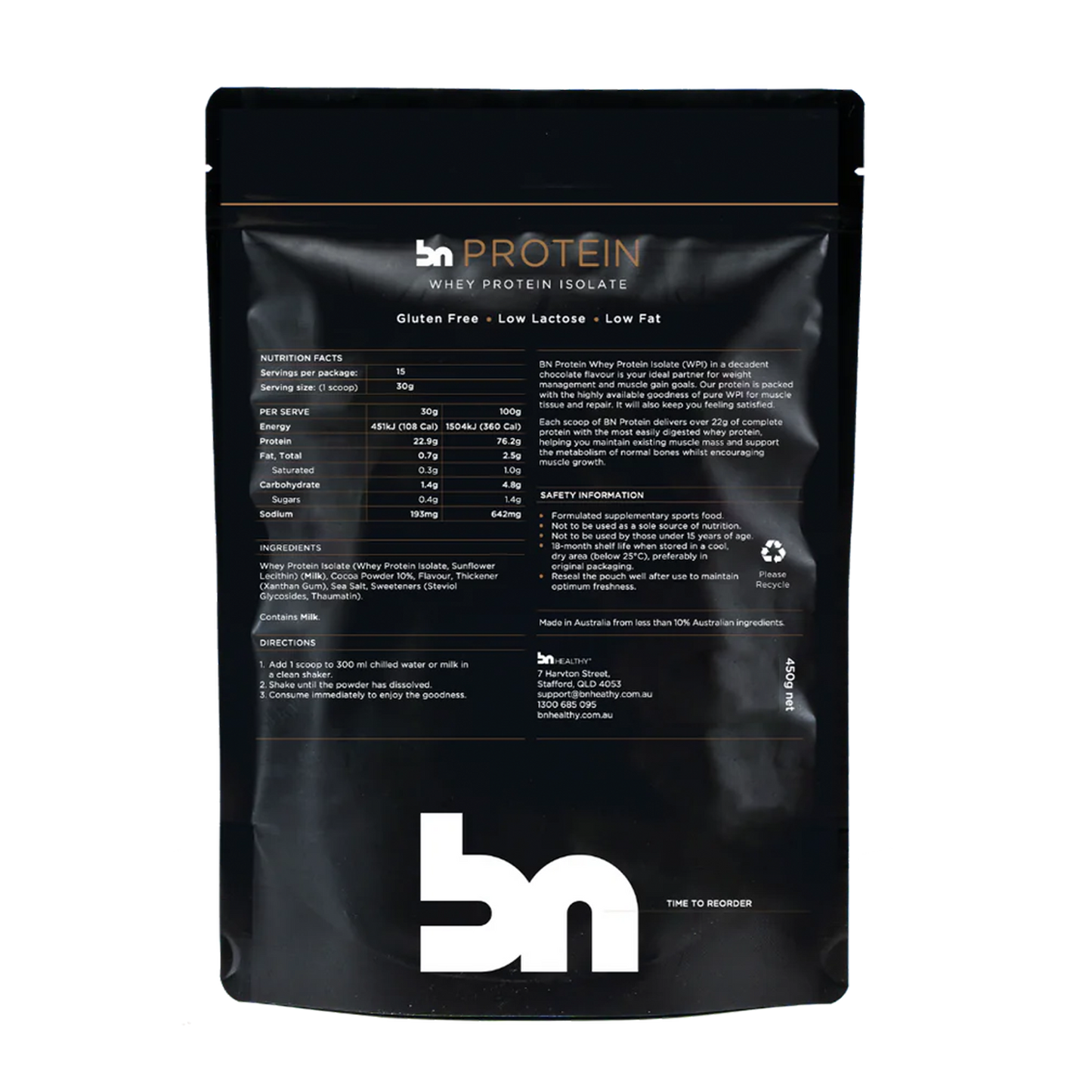 BN Protein - Flavoured WPI Powder 3 Month Subscription