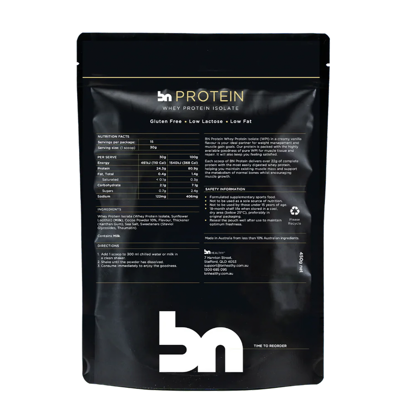 BN Protein - Flavoured WPI Powder 3 Month Subscription