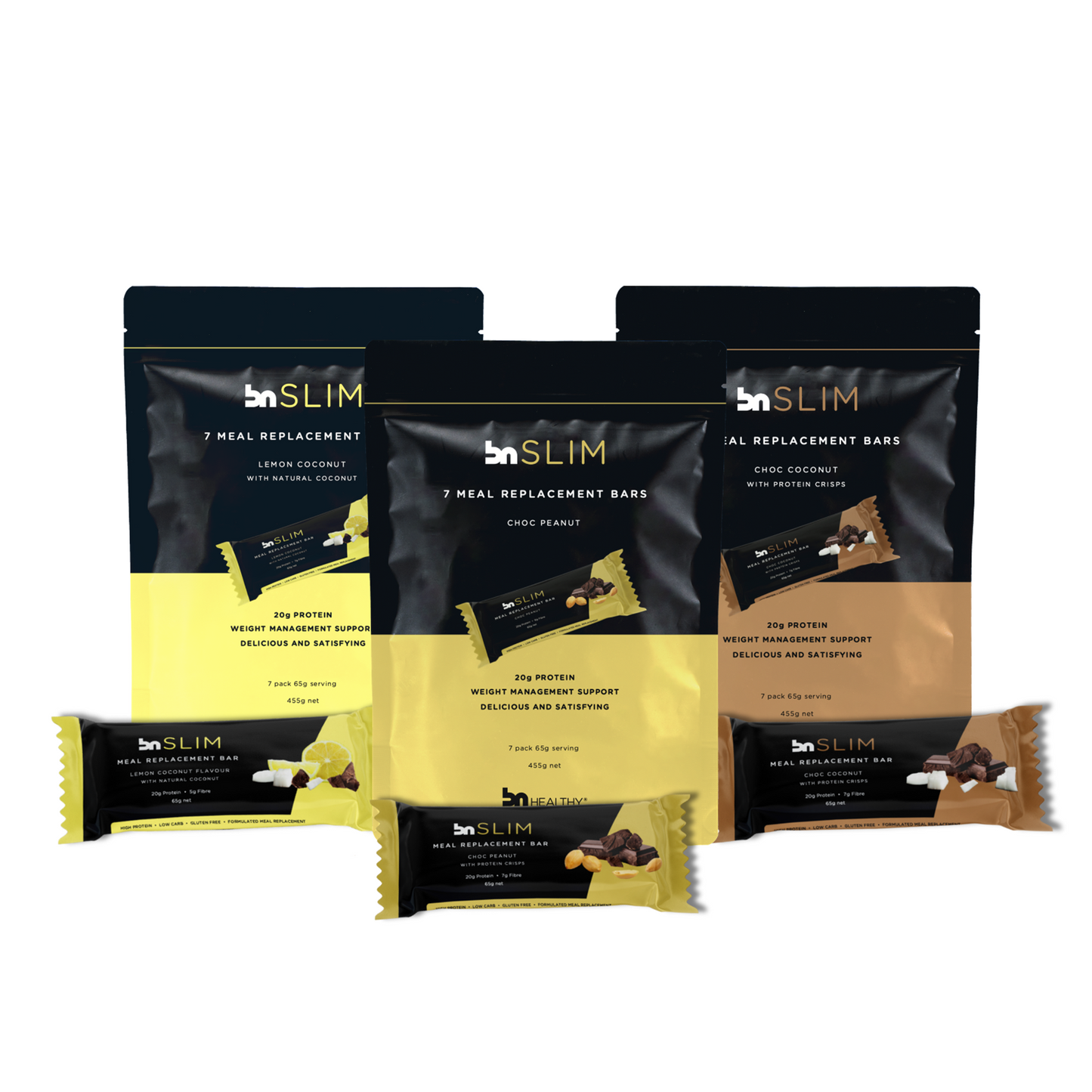 BN Slim - Meal Replacement Bars (7 Servings)