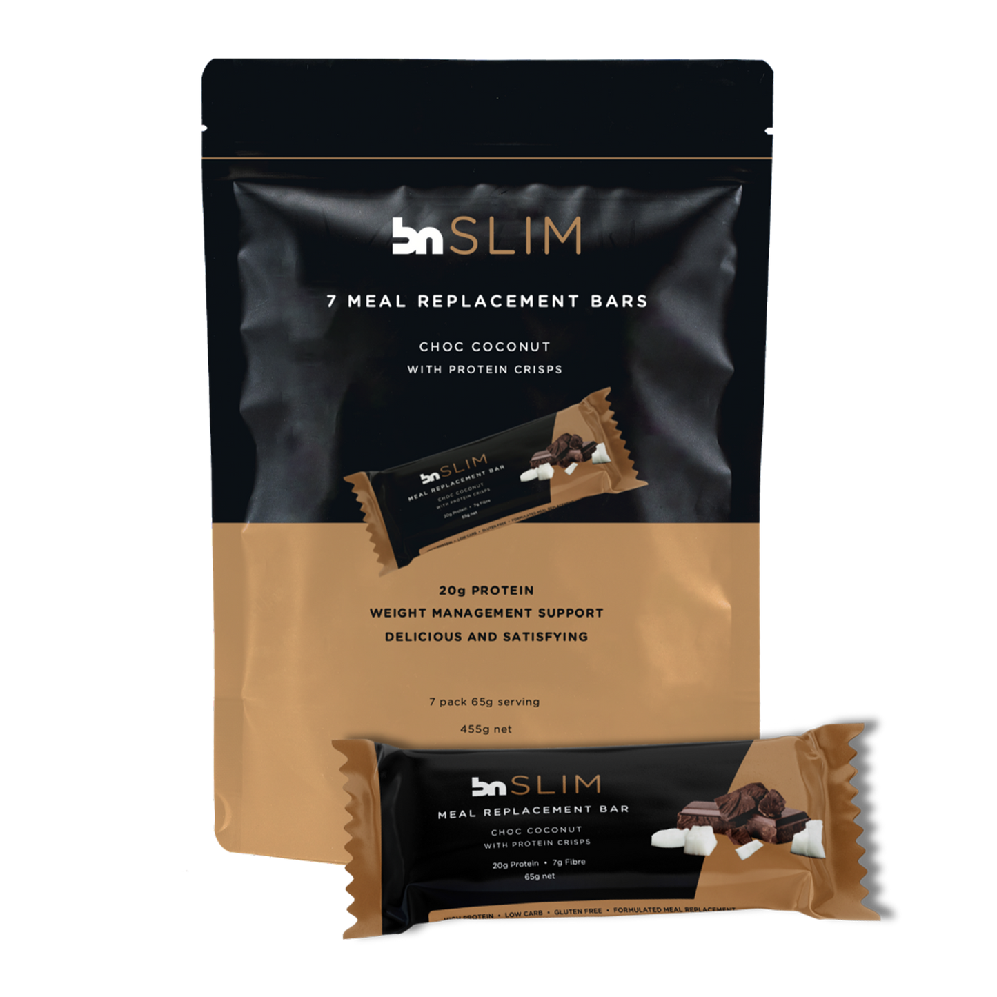 BN Slim - Meal Replacement Bars (7 Servings)