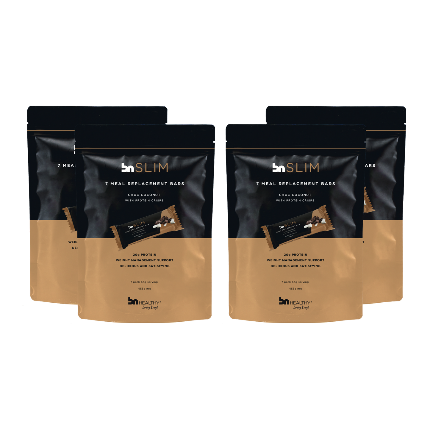 BN Meal Replacement Bar 7 Pack 1 Month Subscription 4 Bags