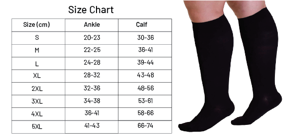 Knee High Support Socks - Stockings
