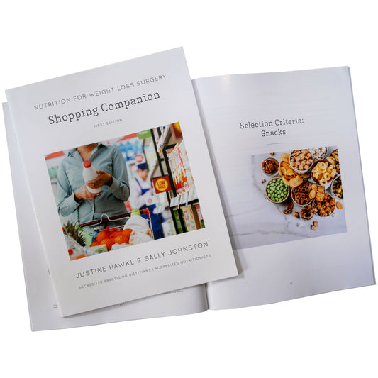 Weight Loss Surgery Shopping Companion Open