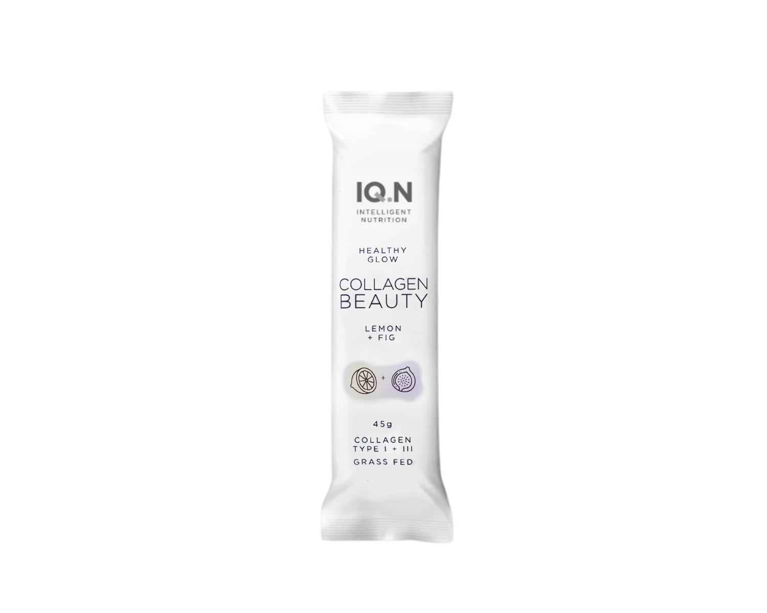 IQ.N Collagen Beauty Bar Lemon and Figs flavour