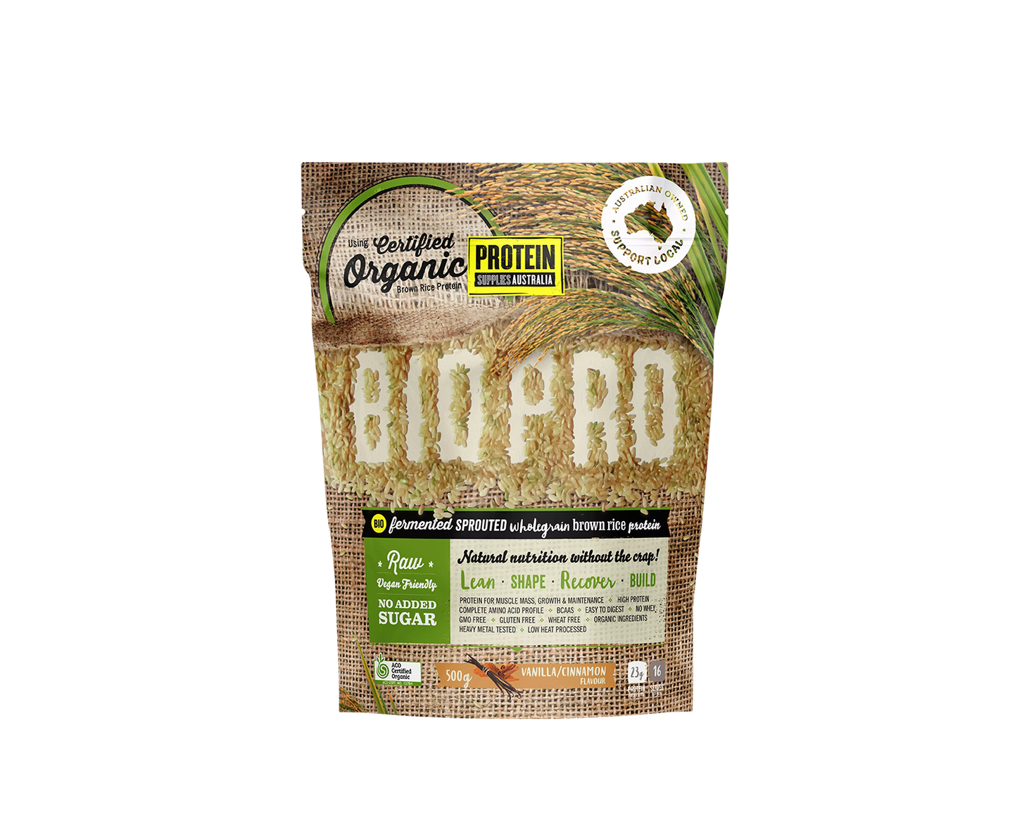 PSA BIO Plant Protein Vanilla Cinnamon flavour