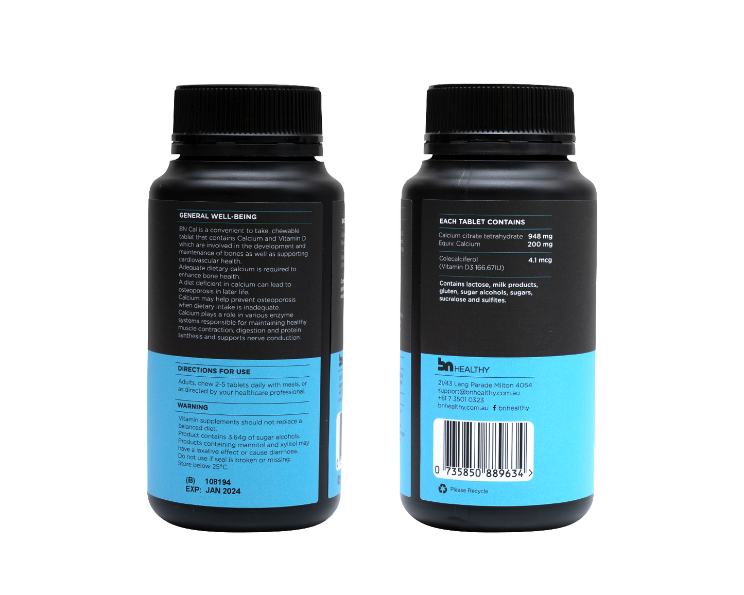 BN Caps Ultra & BN Cal - 3 Months - Subscribe and Save 20%