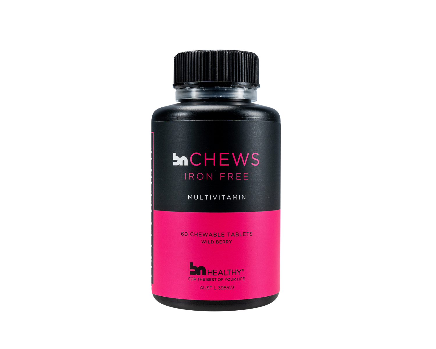 wild berry chewable multivitamin front view