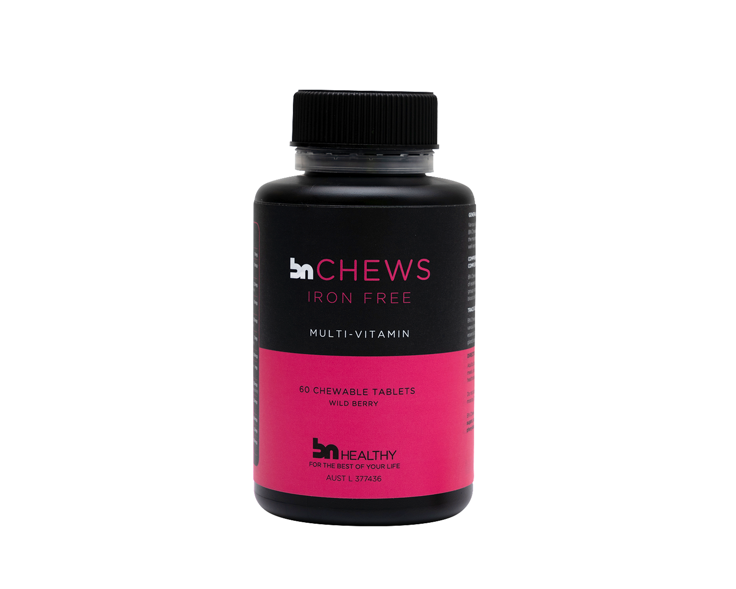 BN Chews Iron-Free - Chewable Multivitamins - 6 Bottles - Save 20%