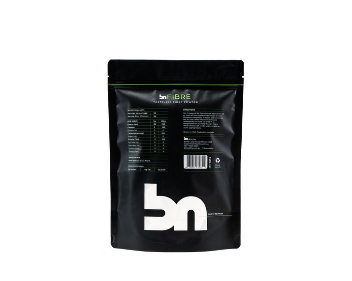 BN Fibre - Instantised Fibre cover back