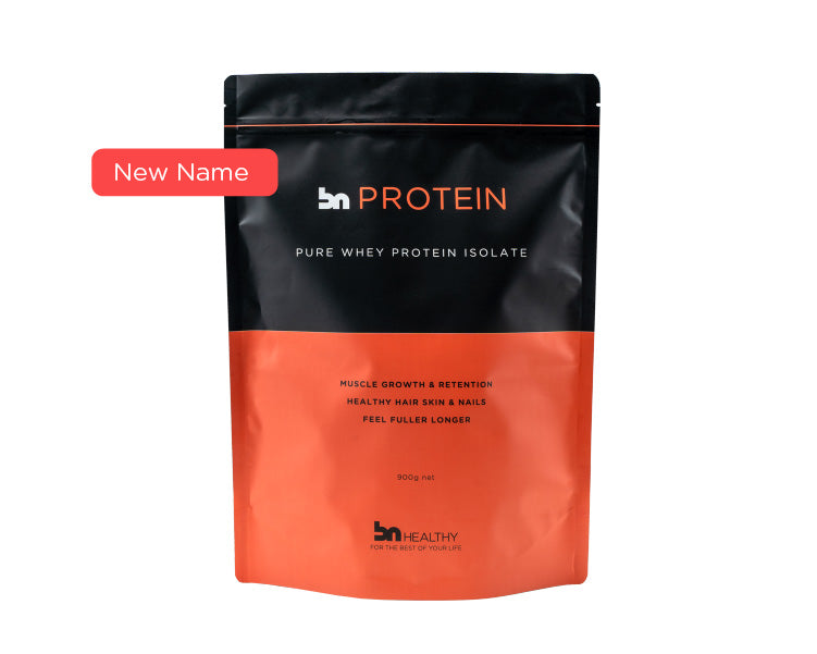 BN Protein - Whey Protein Isolate Powder packet cover front