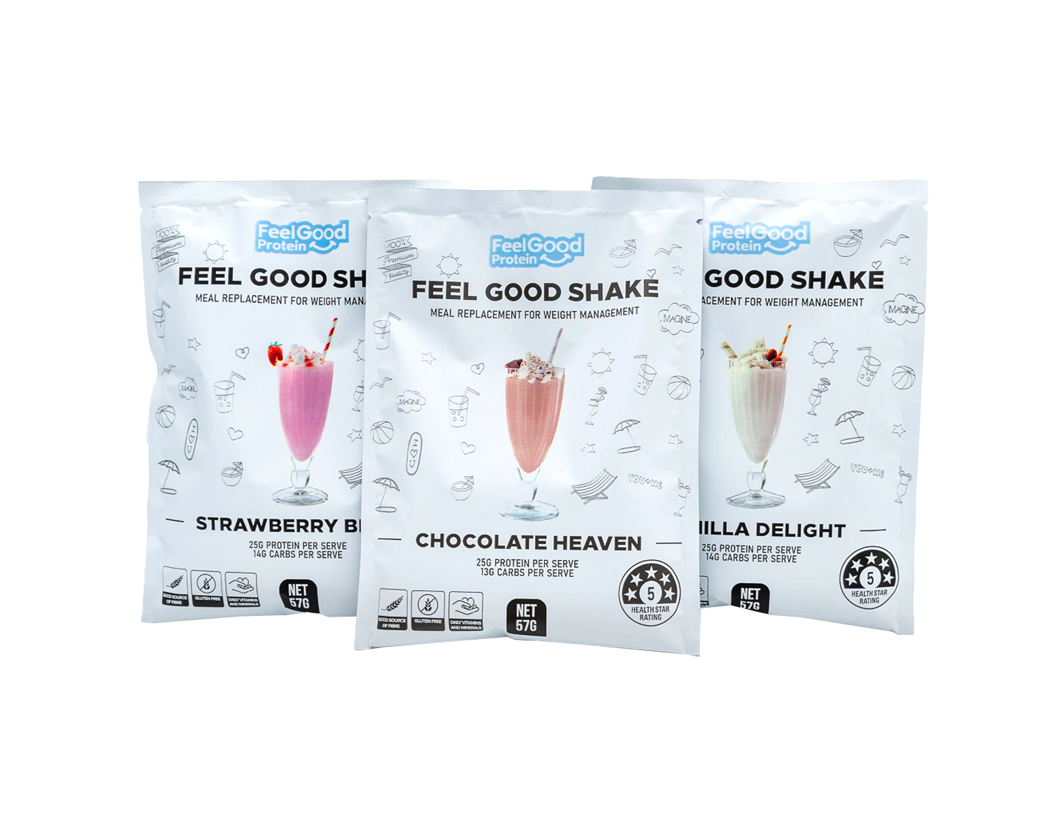 Feel Good Meal Replacement Shake - Sample Pack 