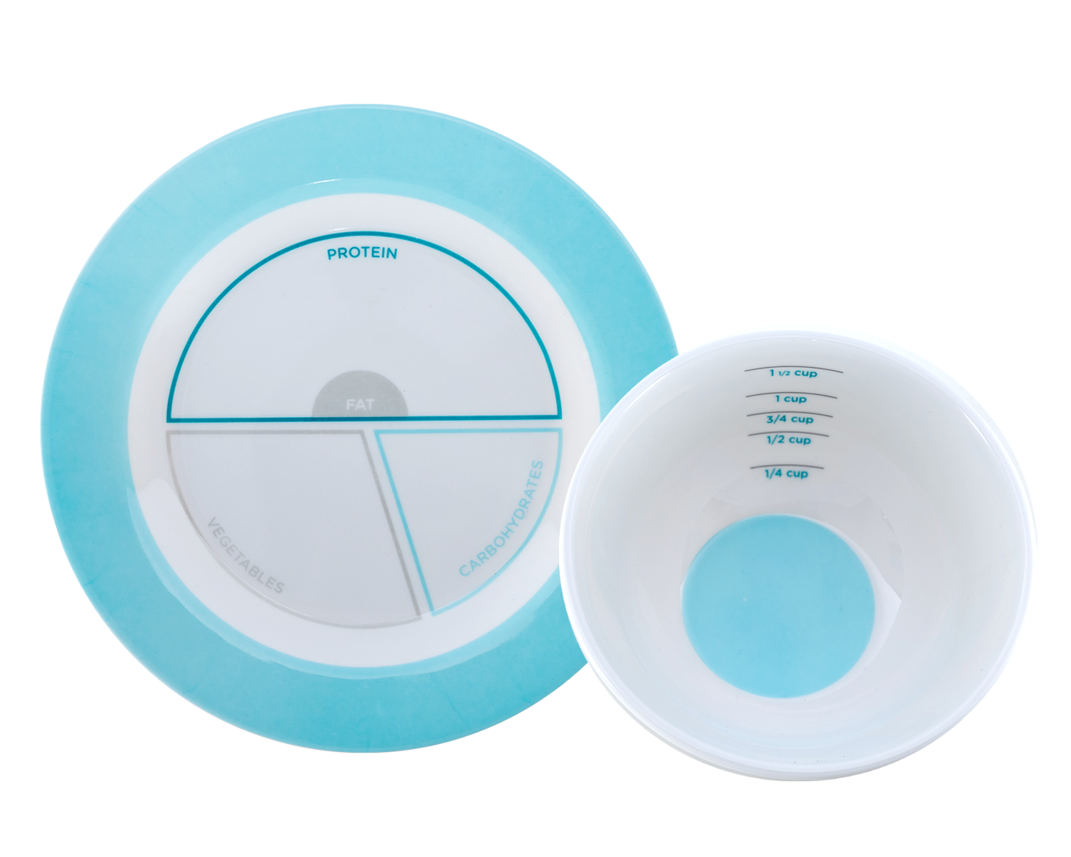 BN Portion Control Plate & Bowl Image