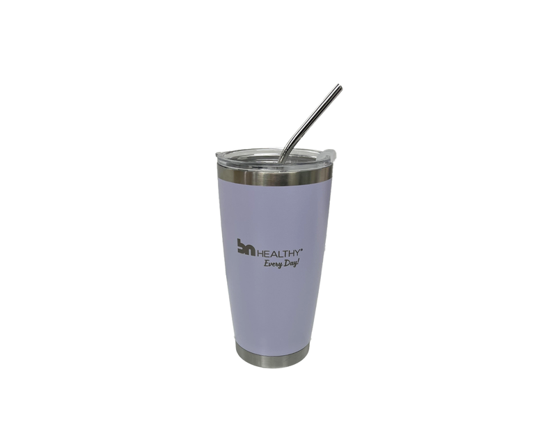 BN Travel Mug with Straws white colour