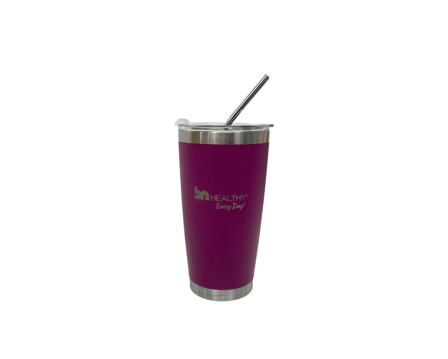 BN Travel Mug with Straws pink color