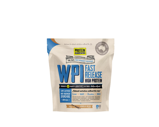 PSA WPI Protein vanilla bean flavour cover front